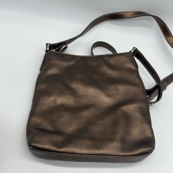 Nine West Crossbody Purse Brown Bronze - Picture 2 of 5